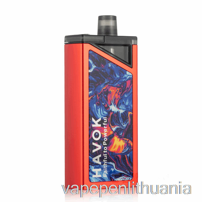 Uwell Havok V1 65w Pod Mod Red Vape Skystis